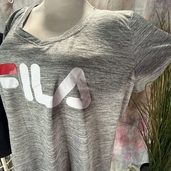 📌Fila & Ulla Popkins 2 Plus Size Sport - Gym Short Sleeves T-Shirts Tops - Picture 4 of 14